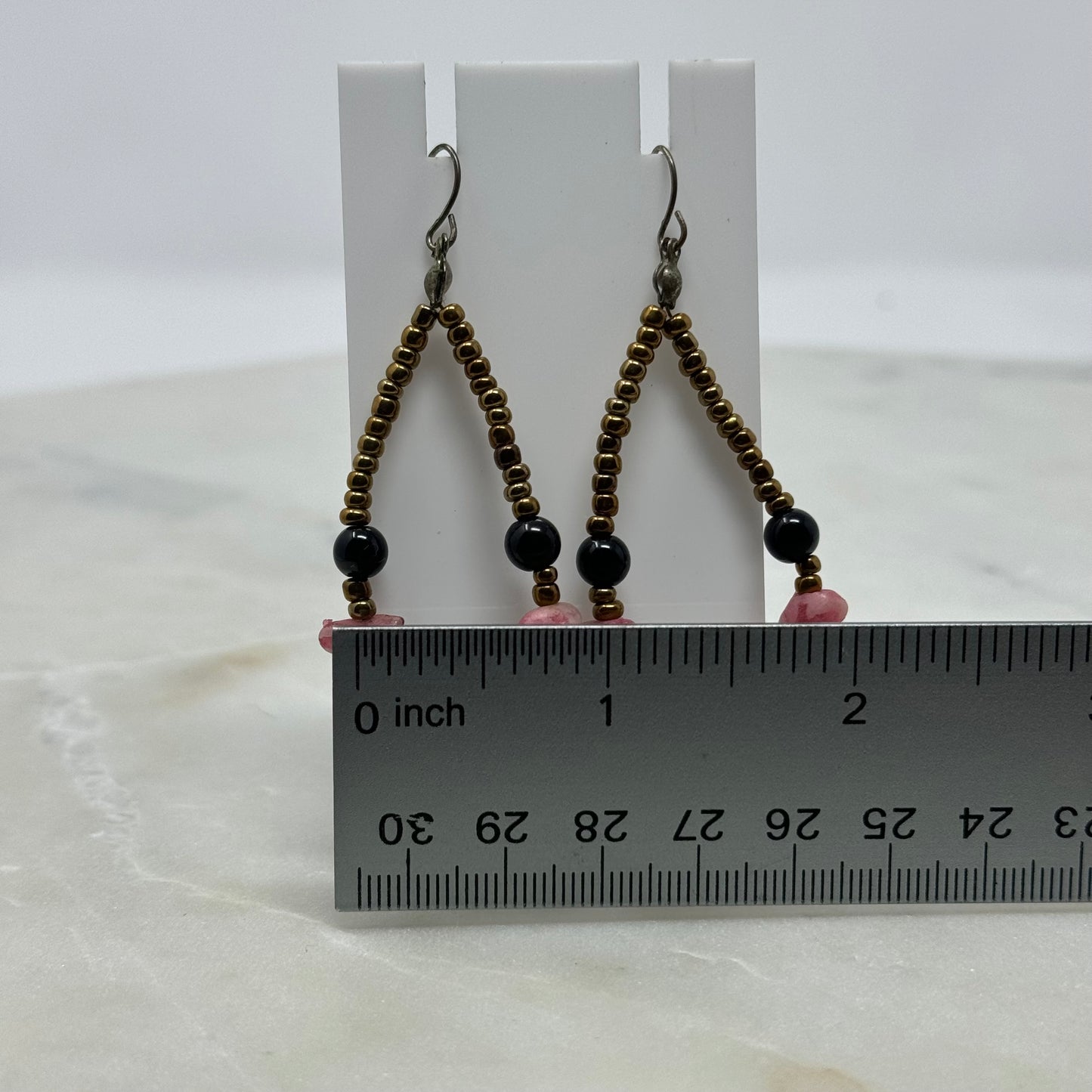 Boho Shell Beaded Dangle Hook Earrings