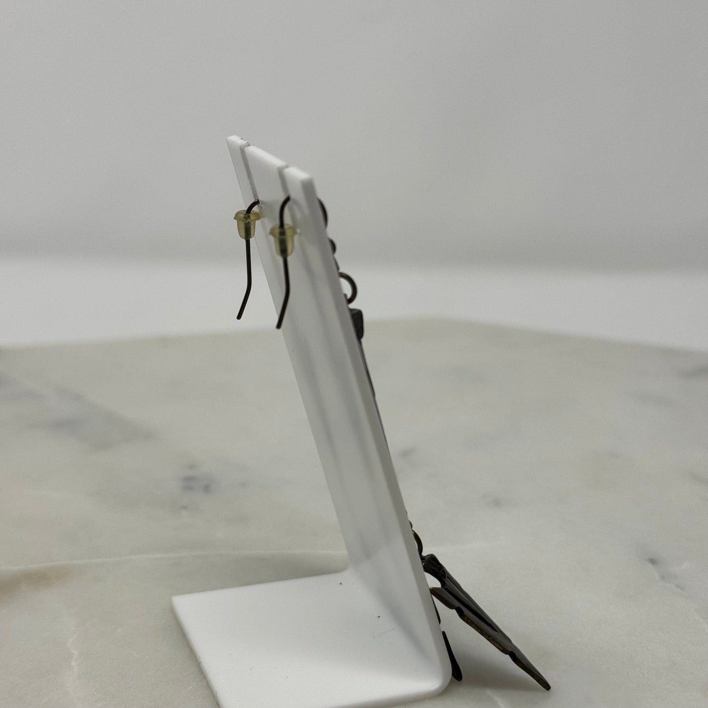 Boho Arrowhead Dangle Hook Earrings