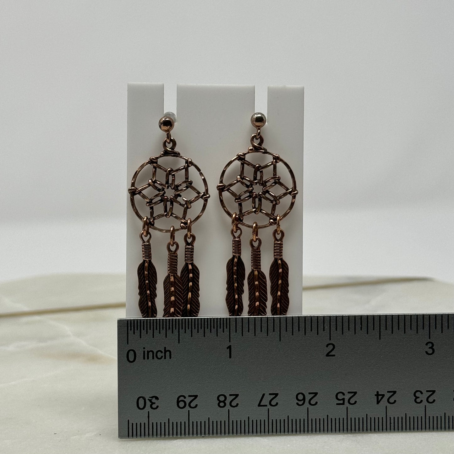 Boho Intricate Dreamcatcher Dangle Statement Earrings