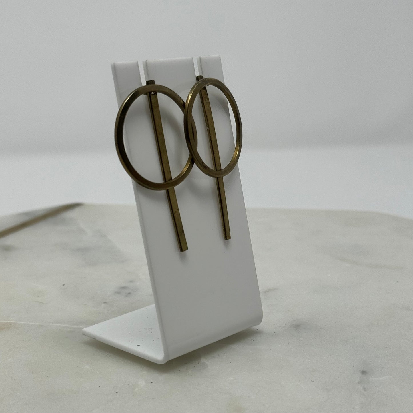 Minimal Geometric Boho Drop Earrings
