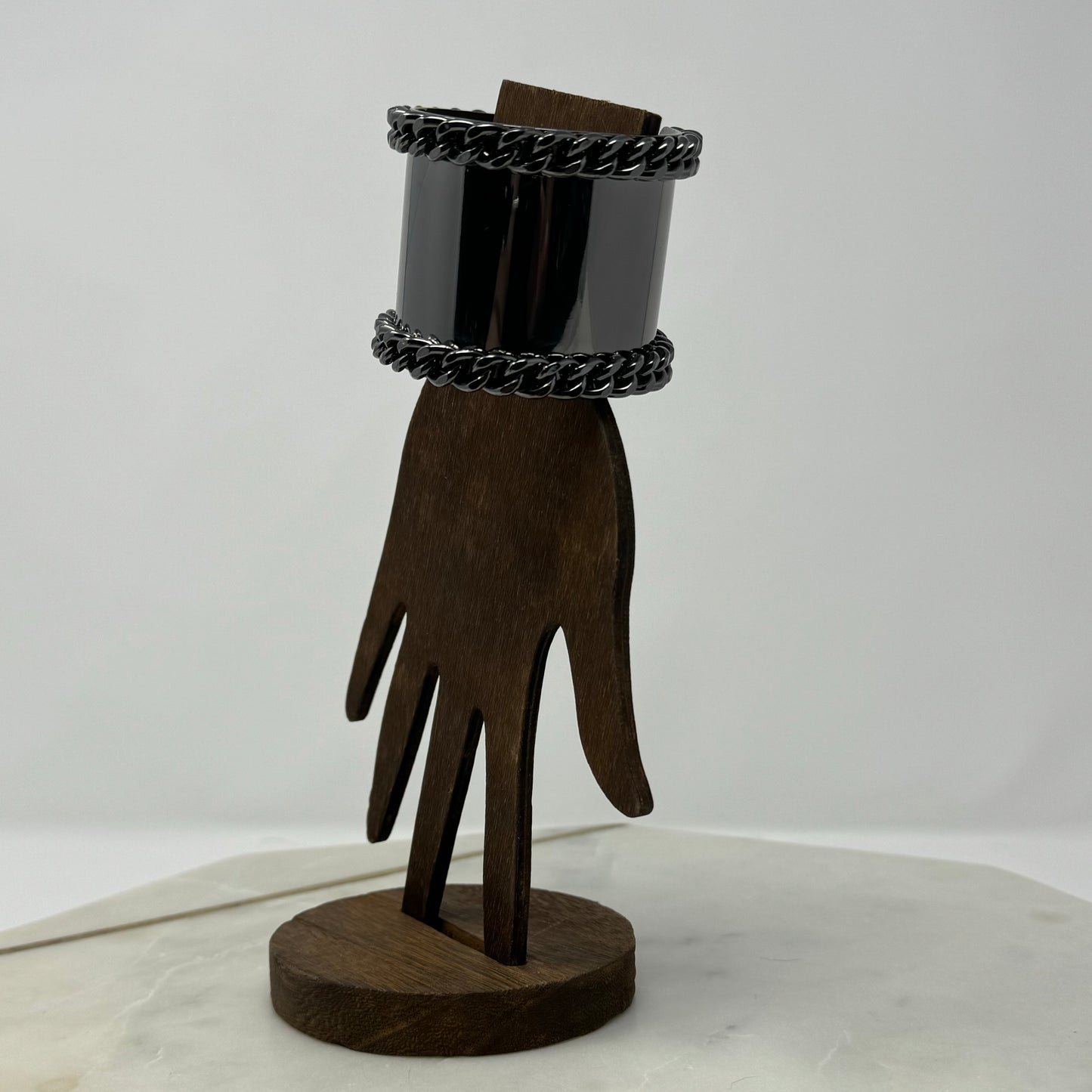 Gun Metal Cuff Bracelet