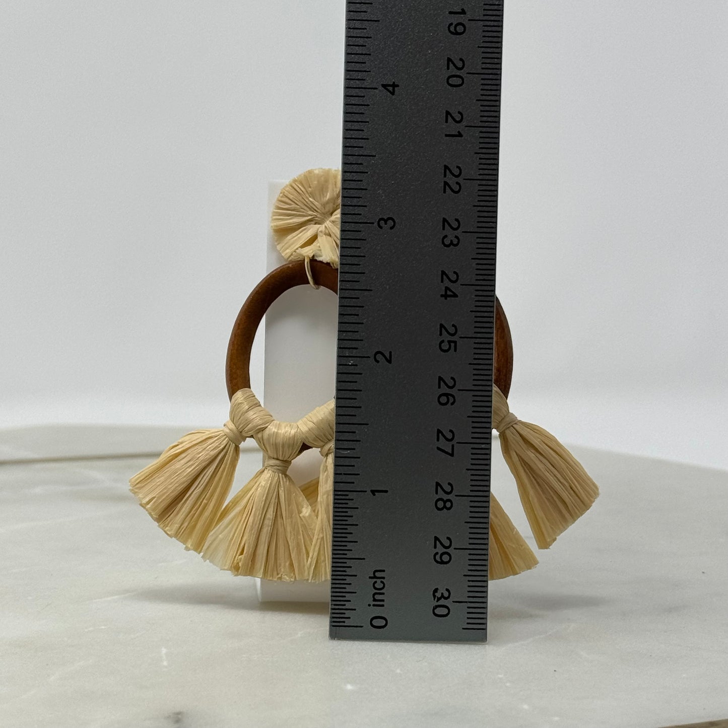 Beachy Boho Tassel Post Earrings