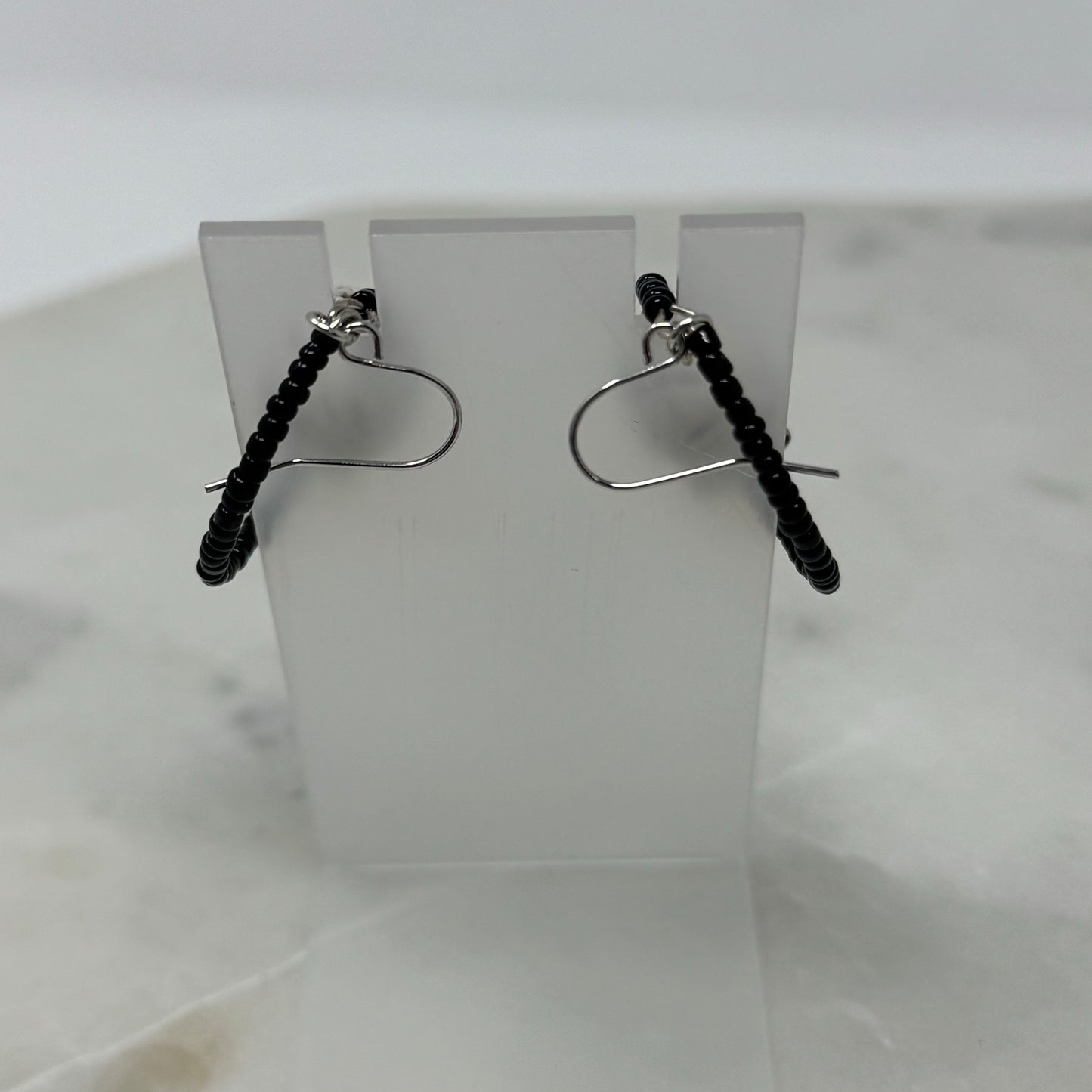 Halloween / Fall Earrings Handcrafted with reclaimed materials.