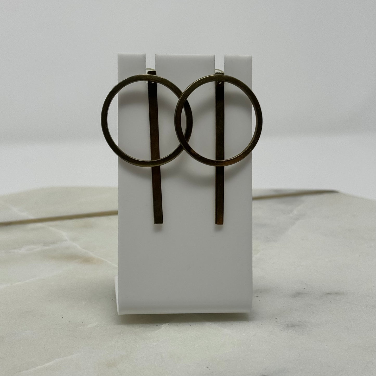 Minimal Geometric Boho Drop Earrings