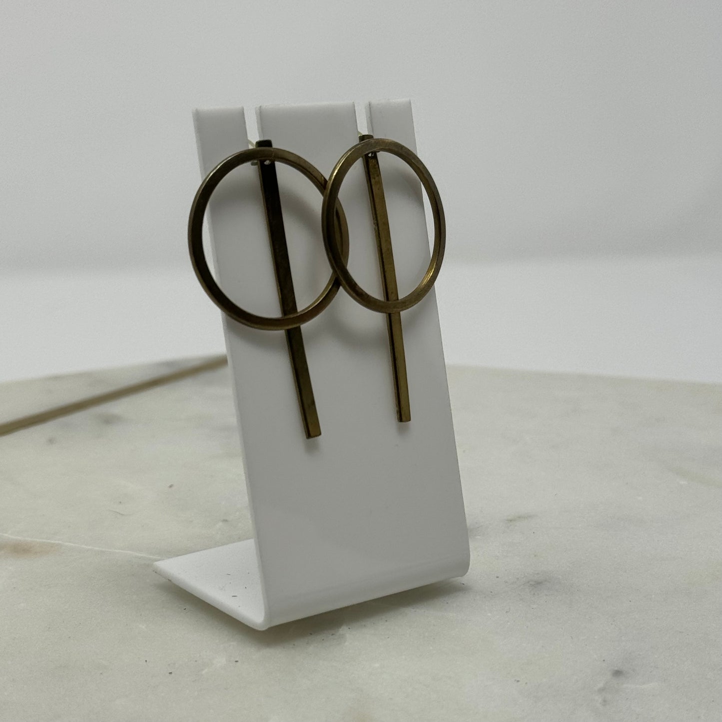Minimal Geometric Boho Drop Earrings