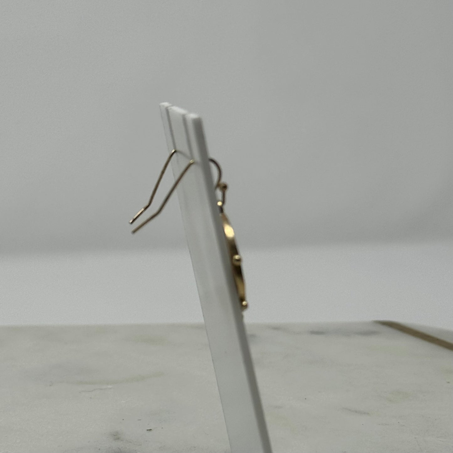 Gold Tribal Statement Earrings
