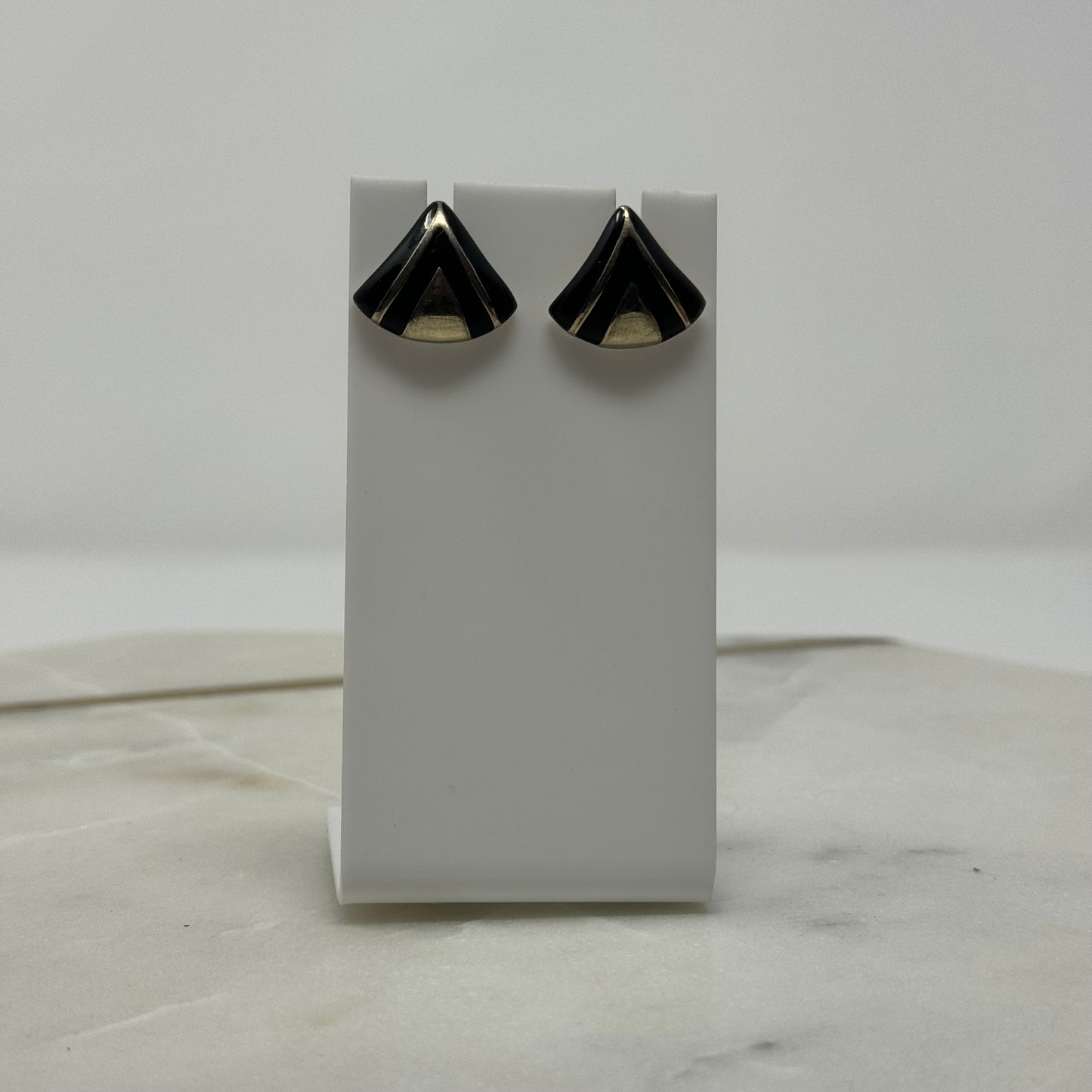 Vintage Tribal Statement Post Earrings