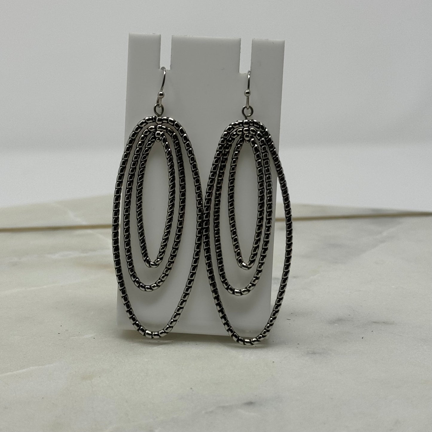 VariationRounded Multi-Layer Dangle Hook Earrings
