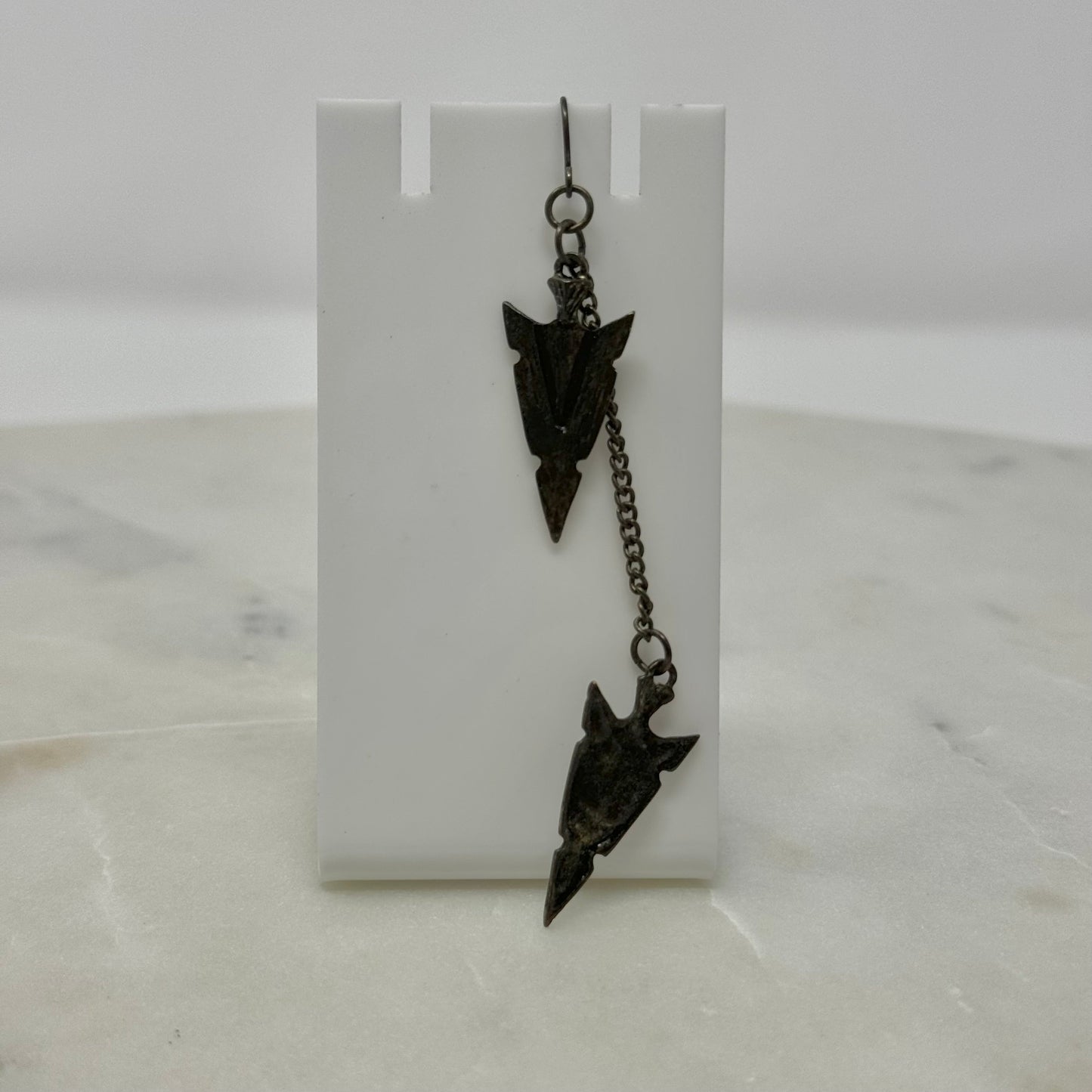 Boho Arrowhead Dangle Hook Earrings