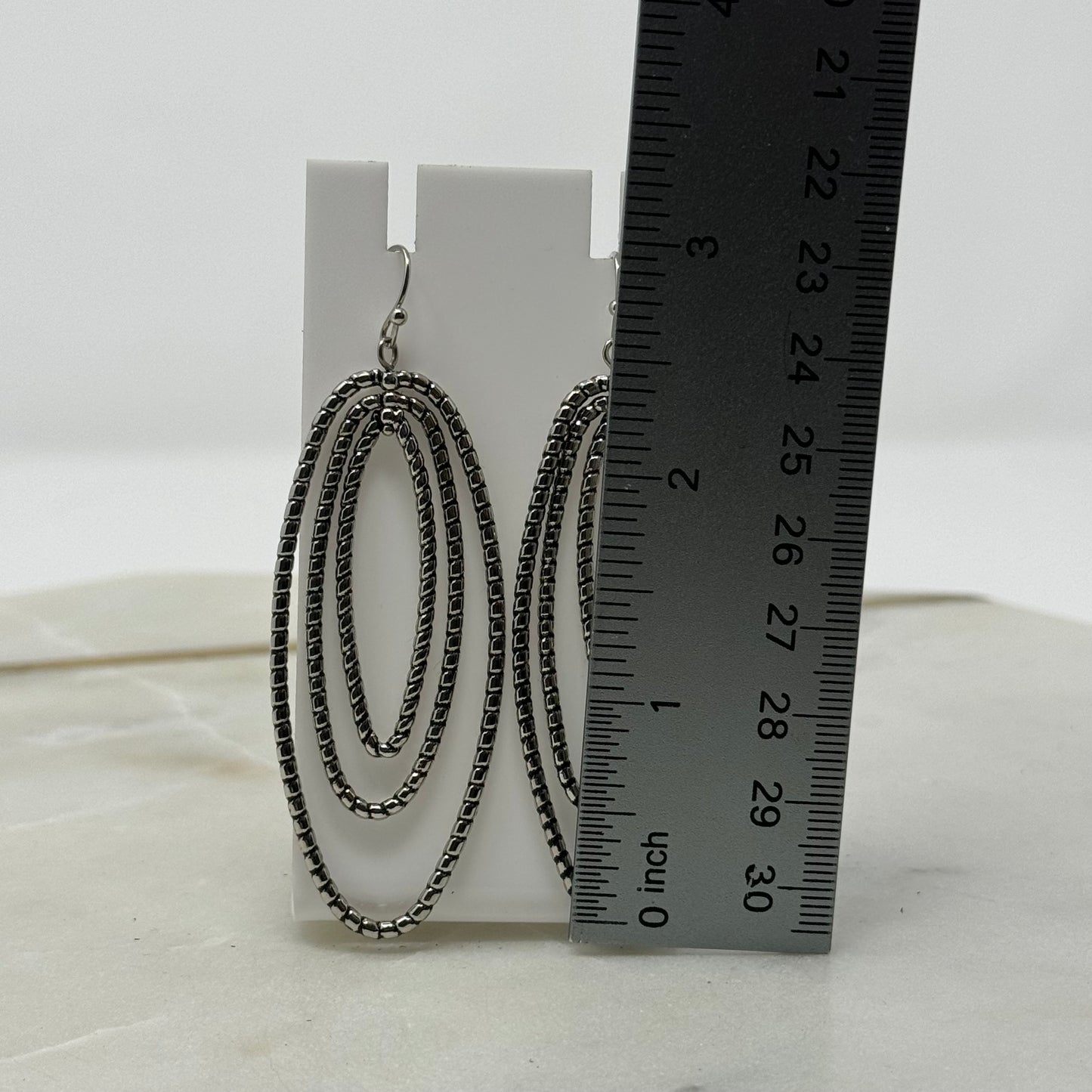 VariationRounded Multi-Layer Dangle Hook Earrings