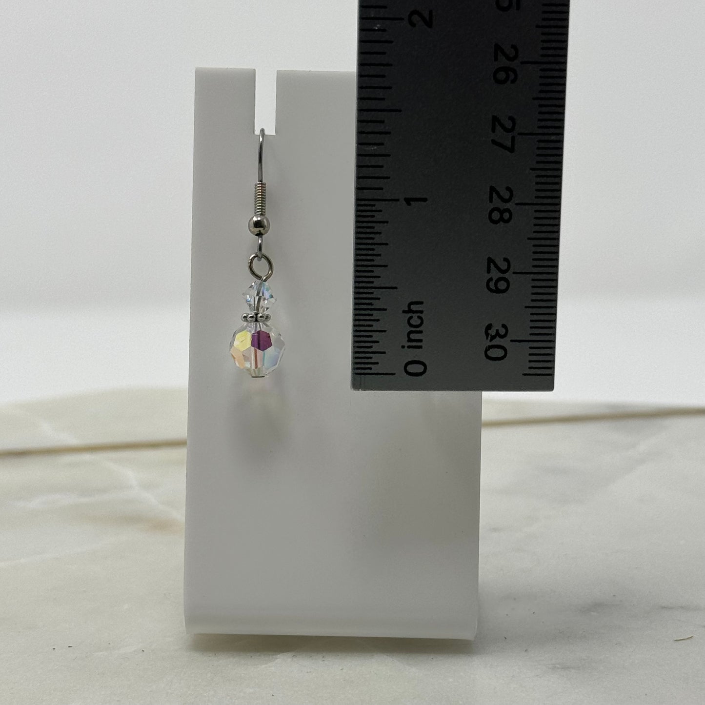 Beaded Sparkle Dangle Hook Earrings