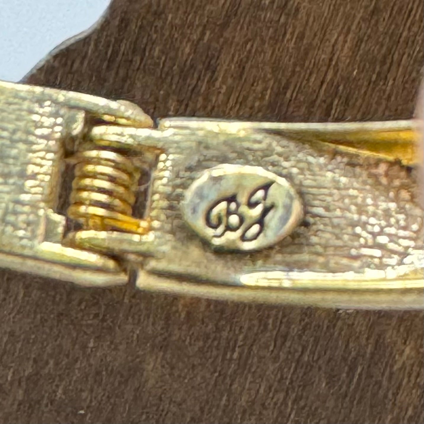 Betsy Johnson Black Enamel Bracelet with Red Lip Design Statement Jewelry