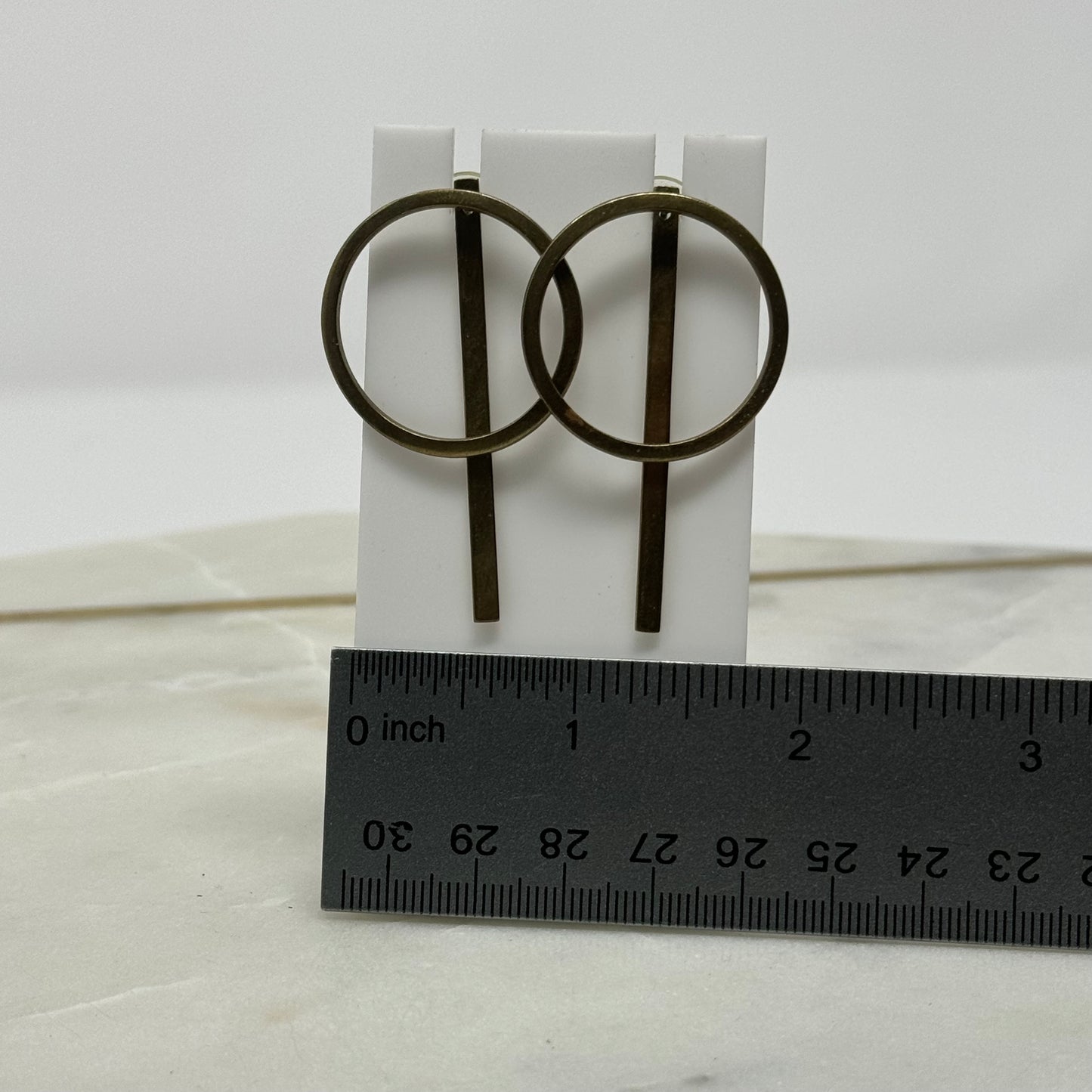 Minimal Geometric Boho Drop Earrings