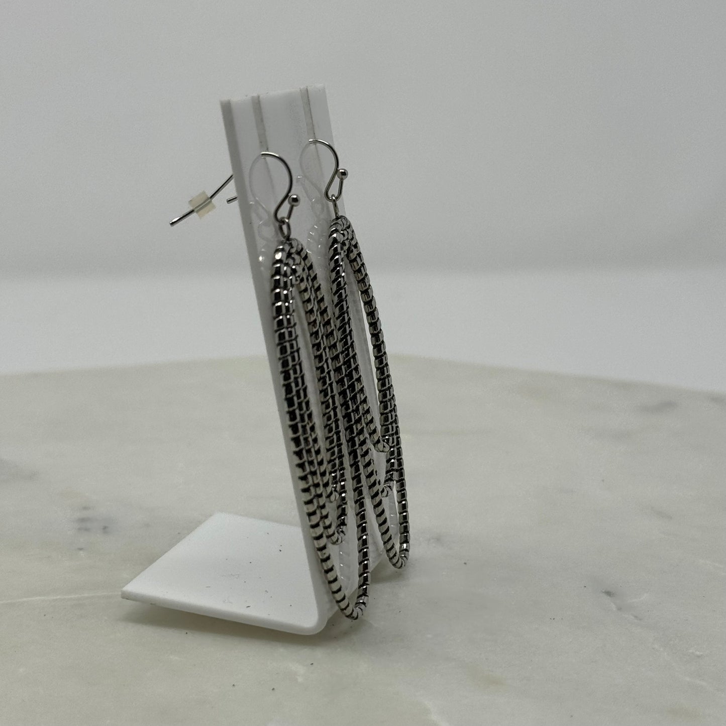 VariationRounded Multi-Layer Dangle Hook Earrings