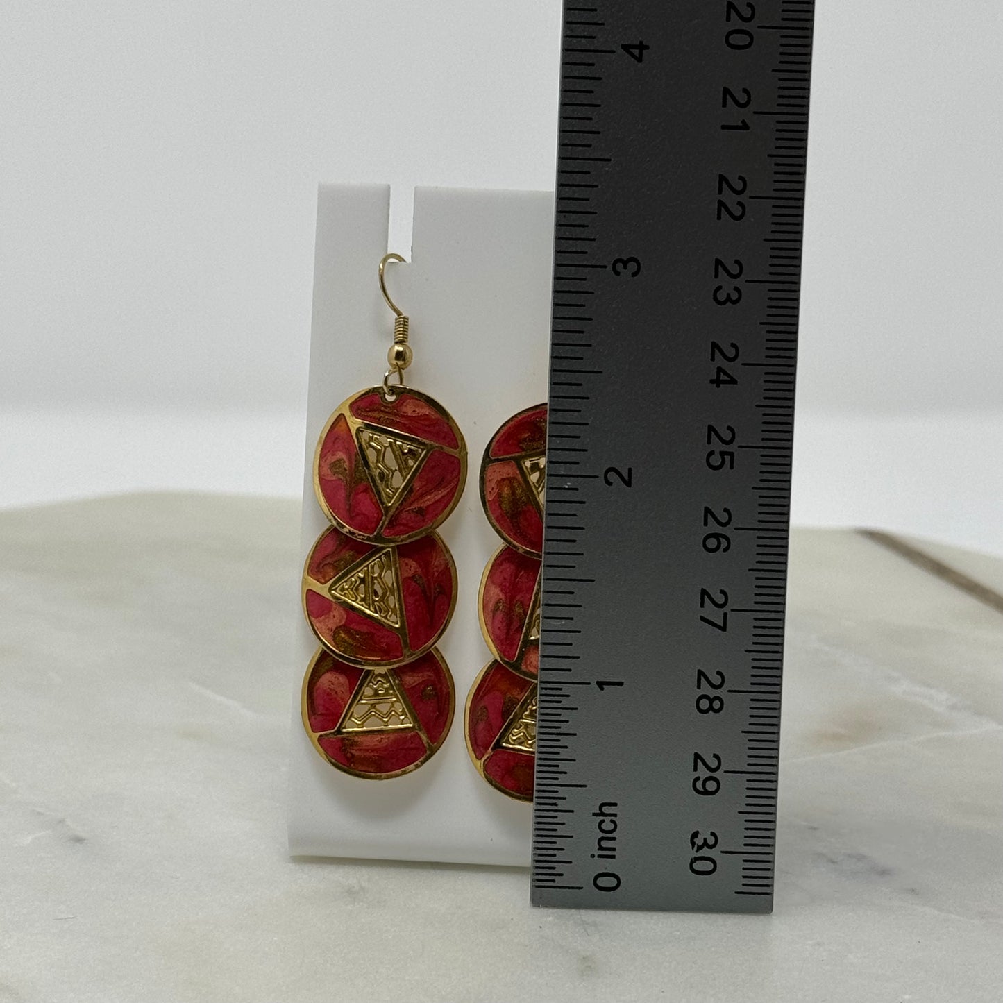 Boho Tribal Dangle Hook Earrings