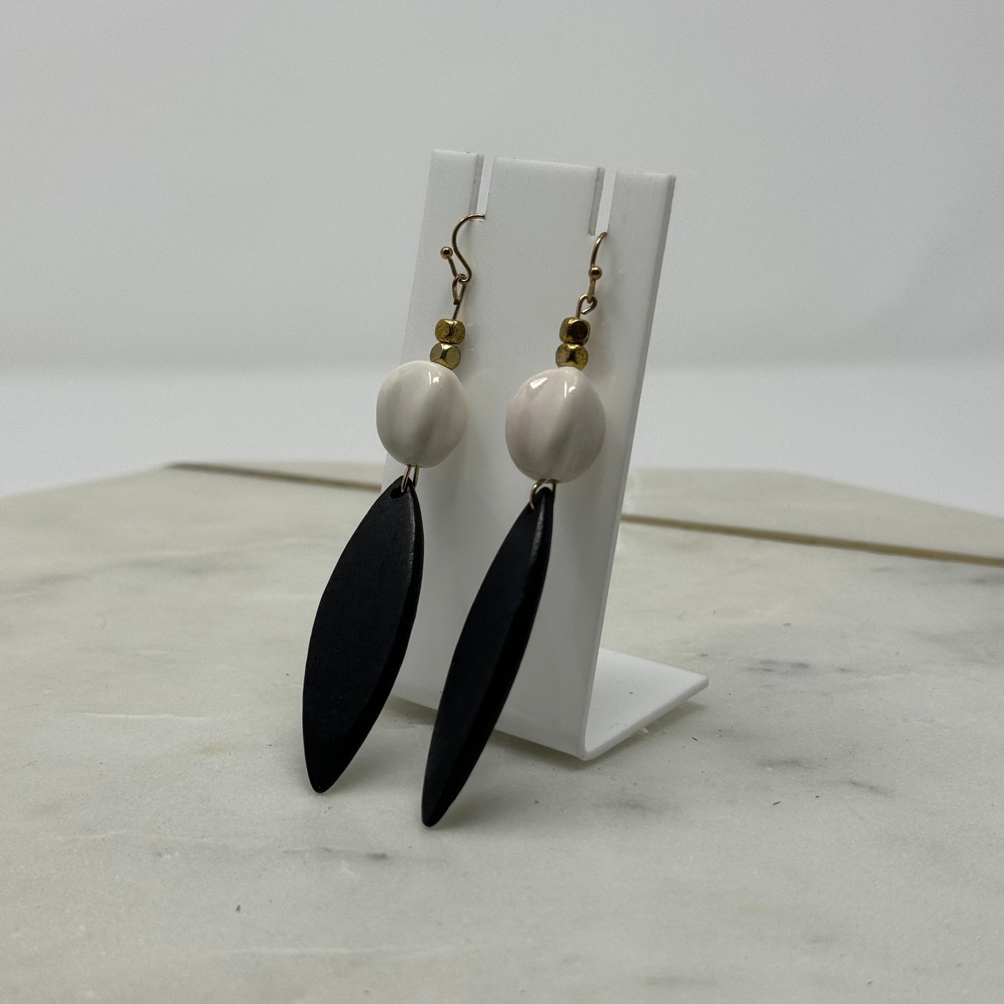 Boho Tribal Long Dangle Hook Earrings