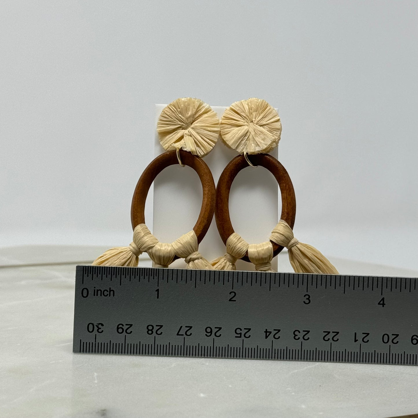 Beachy Boho Tassel Post Earrings