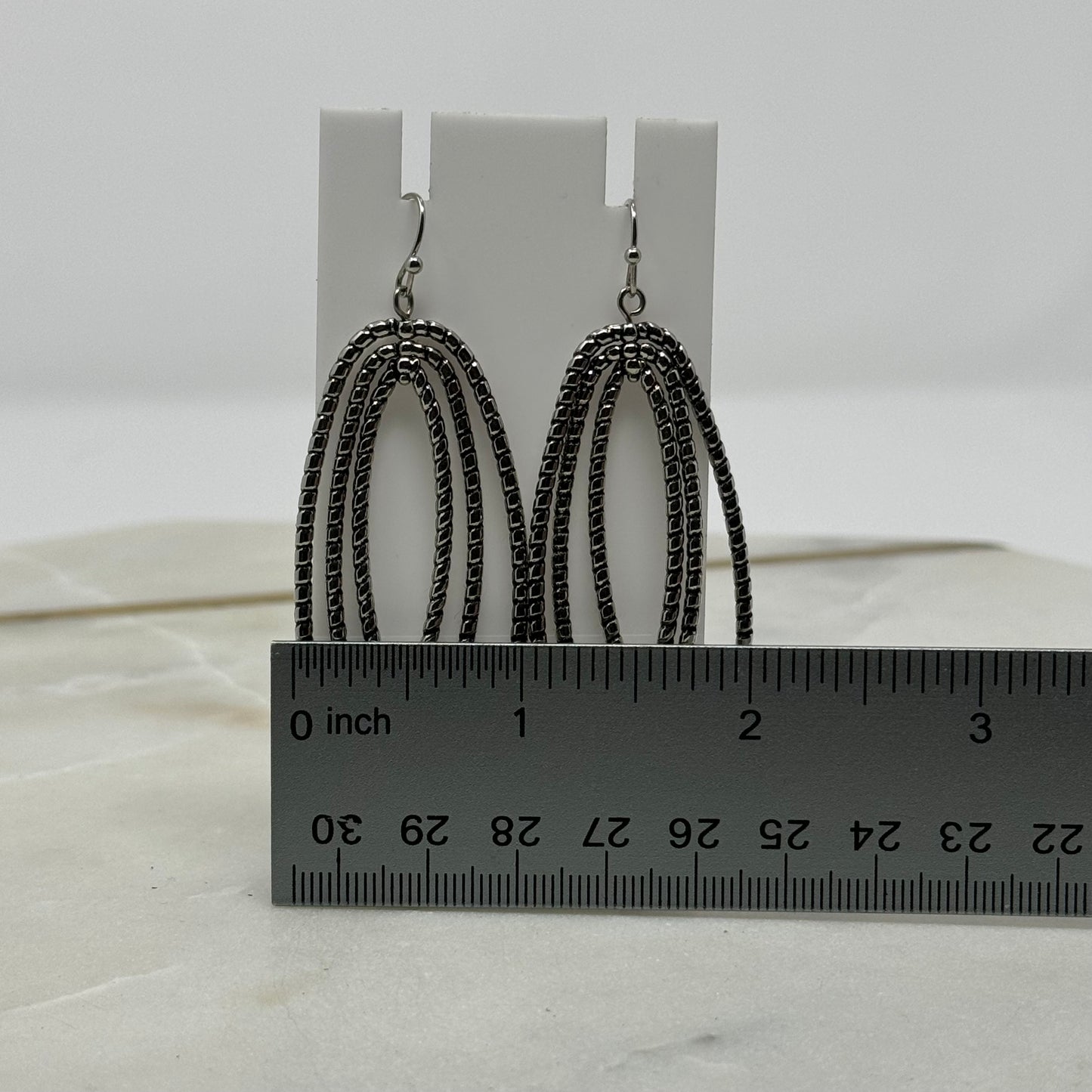 VariationRounded Multi-Layer Dangle Hook Earrings