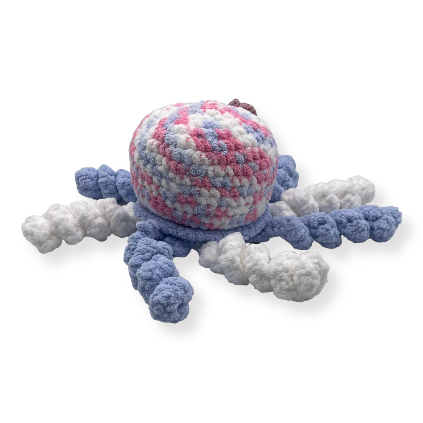 Pink & Blue Plush Octopus