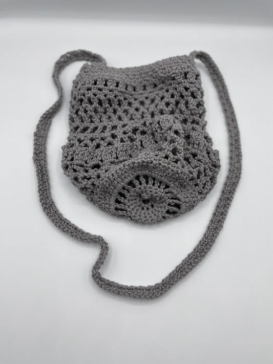 Grey Boho Bag
