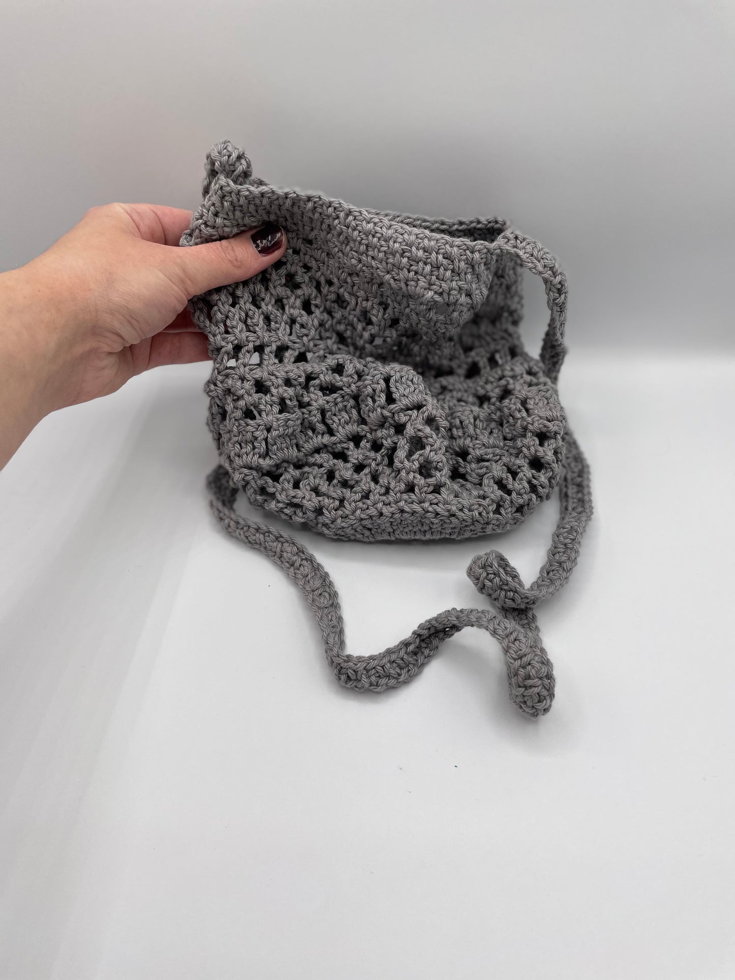 Grey Boho Bag